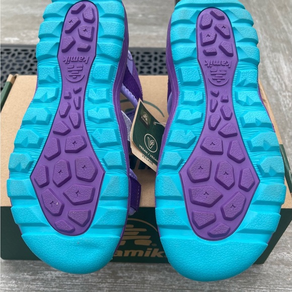 Kamik Coast Girls Water Friendly Purple Sandals SZ 4 - Picture 4 of 12